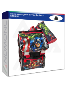 Zaino Avengers e Tombolino 6255111P