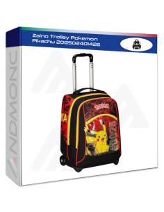 Zaino Trolley Pokemon Pikachu 20G502401426