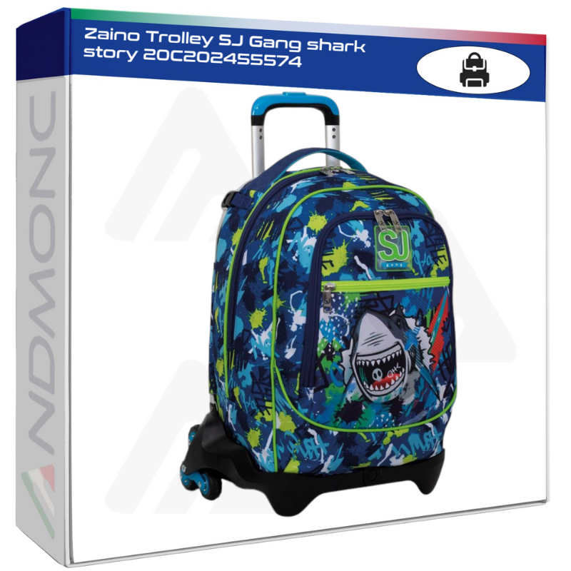 Zaino Trolley SJ Gang shark story 20C202455574