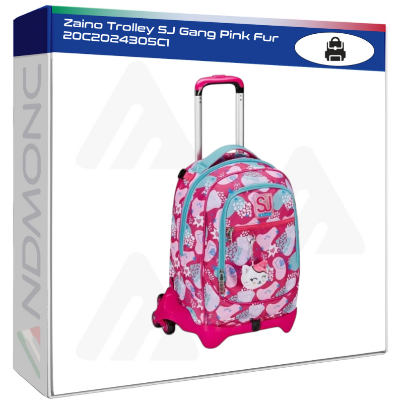 Zaino Trolley SJ Gang Pink Fur 20C2024305C1