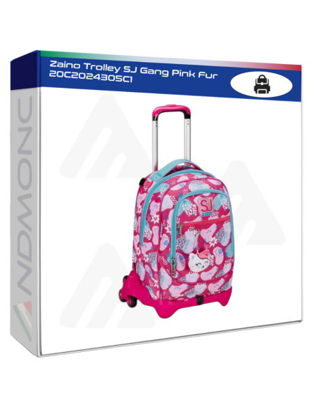 Zaino Trolley SJ Gang Pink Fur 20C2024305C1
