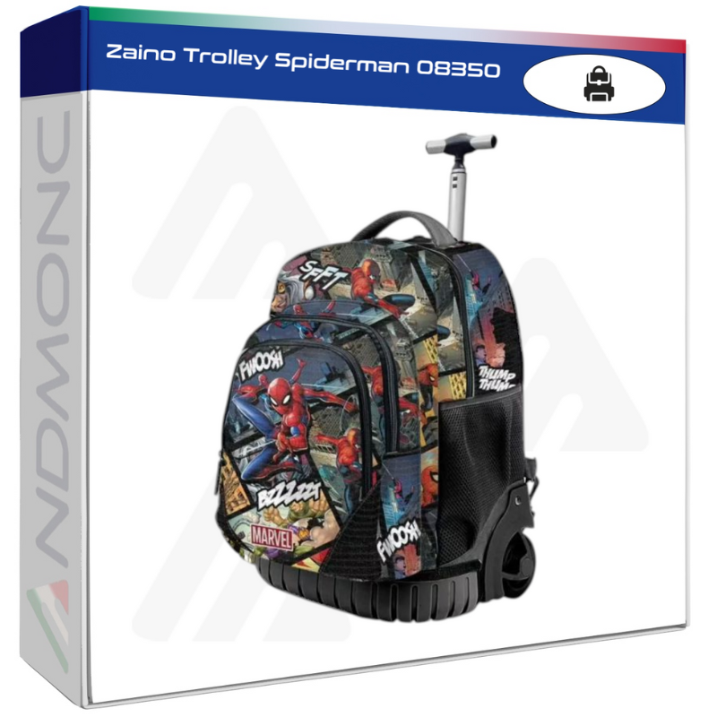 Zaino Trolley Spiderman 08350