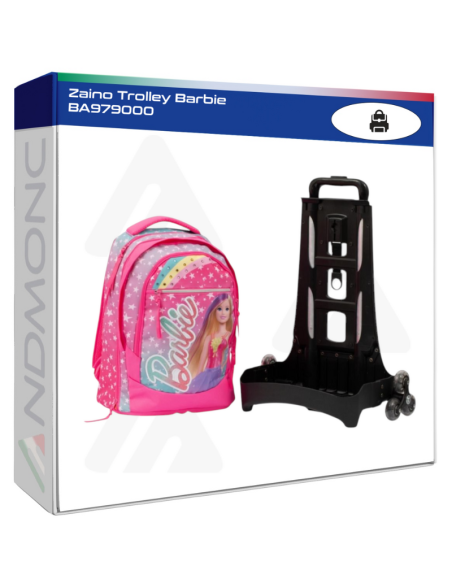 Zaino Trolley Barbie BA979000