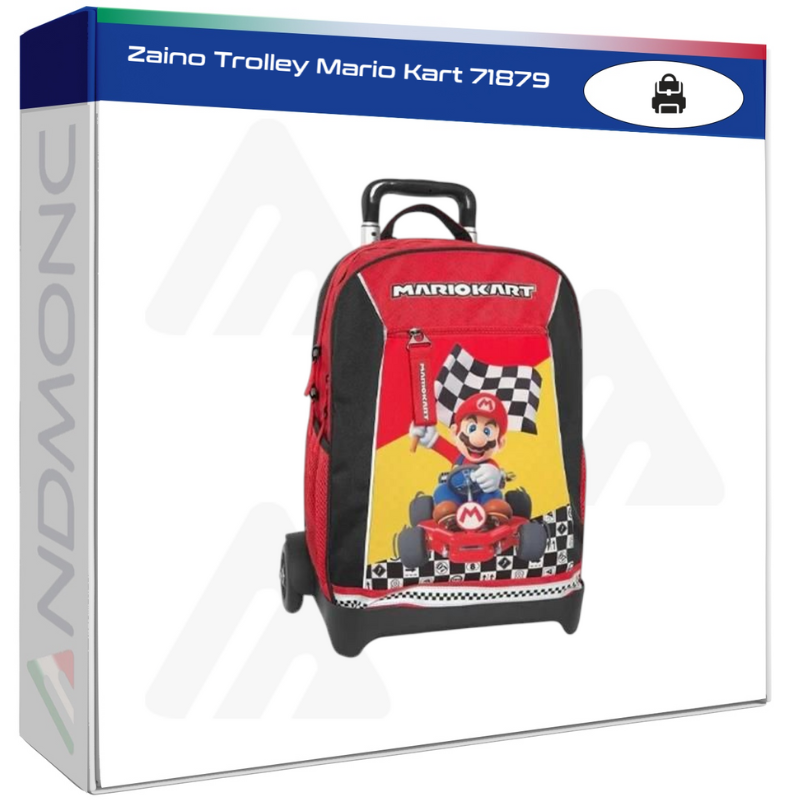 Zaino Trolley Mario Kart 71879