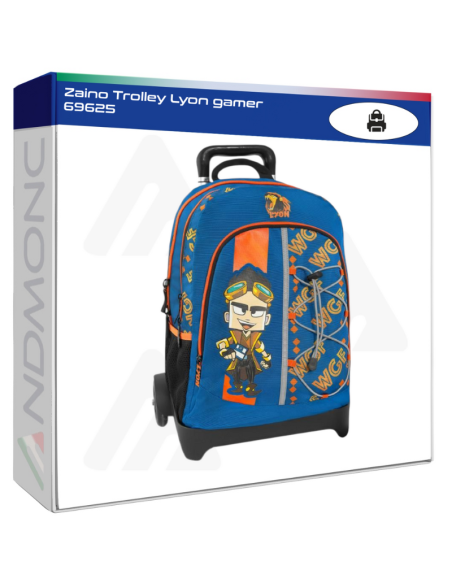 Zaino Trolley Lyon gamer 69625