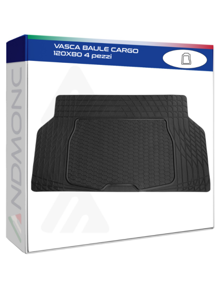 VASCA BAULE CARGO 120X80 4 pezzi