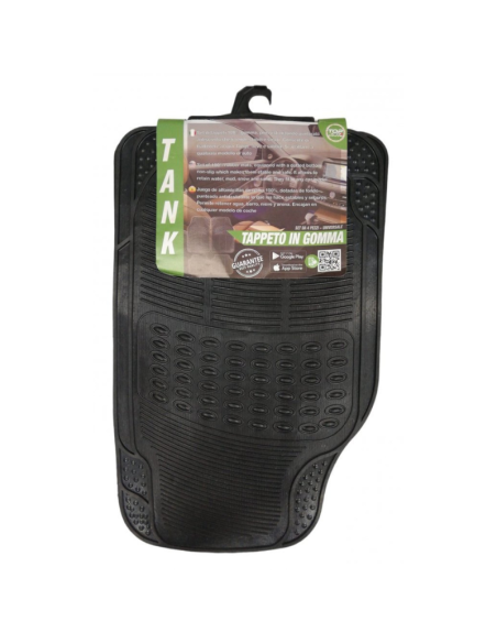 8 Set da 4pz. ant e post. Tappetini Auto Tank