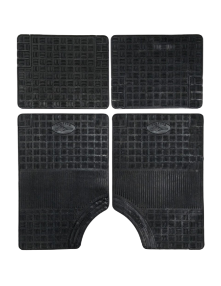 8 SET 4pz. di tappeti in gomma, tappetini Auto