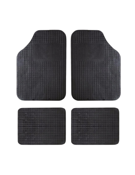 Set di tappeti in PVC 4 pezzi Gomma Condor