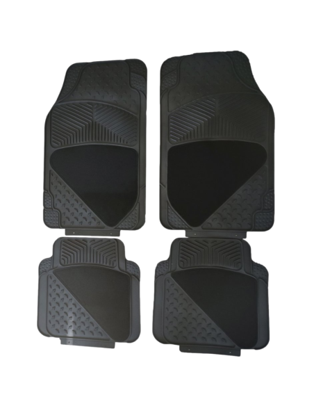 6 SET da 4 pezzi di tappeti in PVC + MOQUETTE MELBOURNE