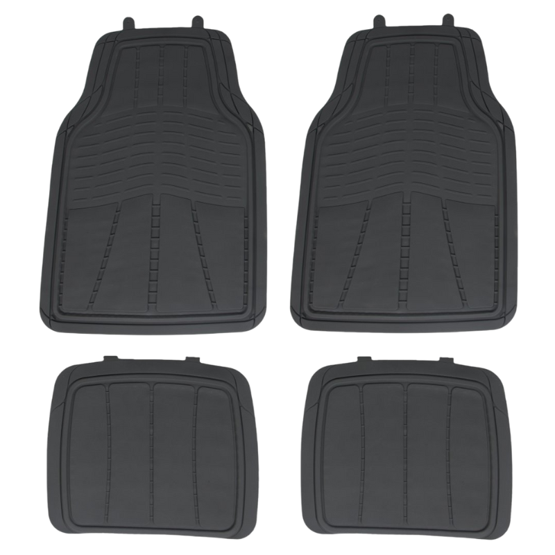 SET 4 pezzi di tappeti in PVC, SILVERSTONE