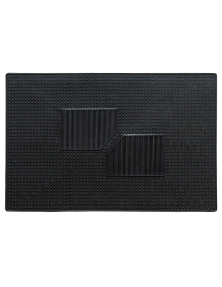 Sovratappeti di gomma naturale 100 %, Misura 52x32 Confezione da 2 pezzi