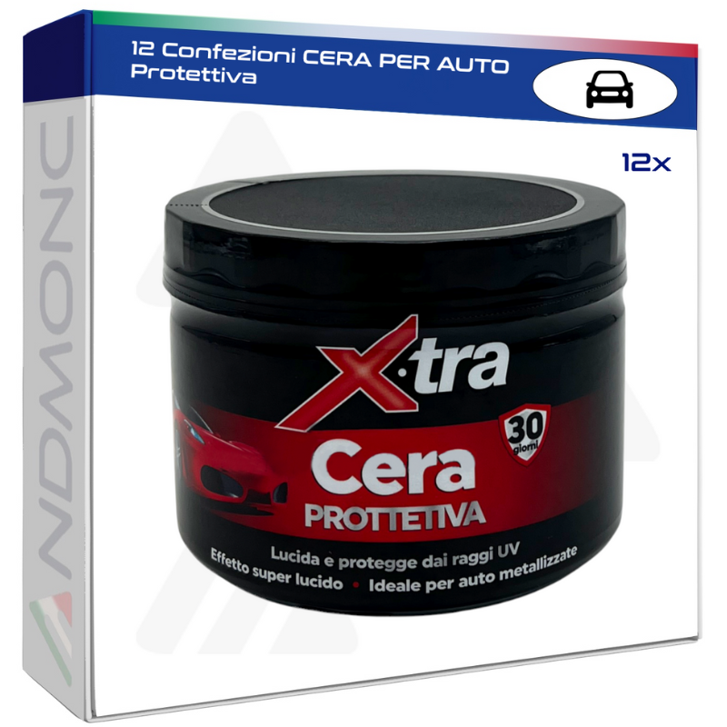 12 Confezioni CERA PER AUTO Protettiva