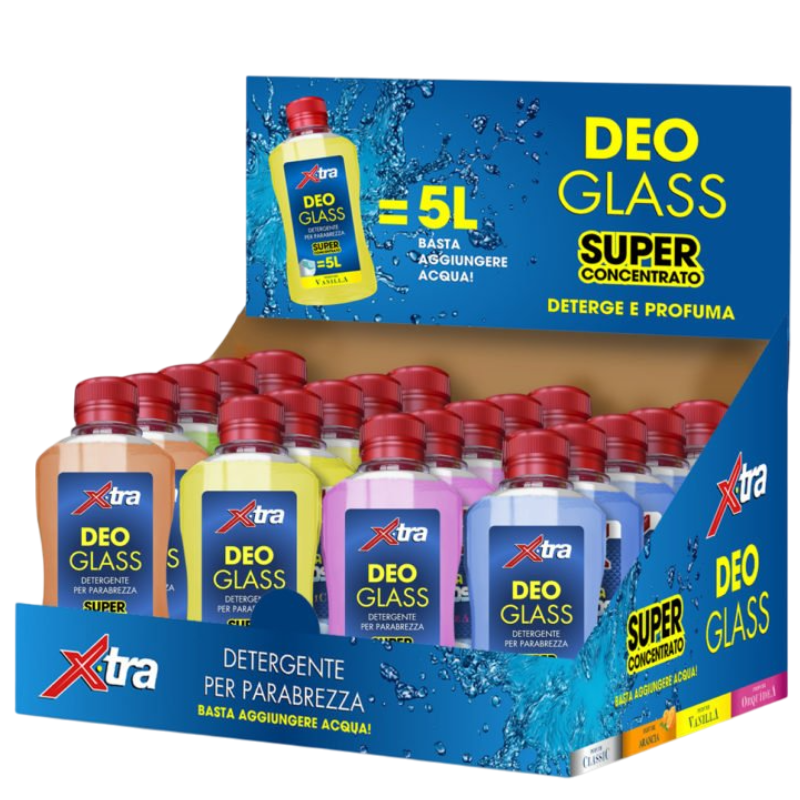 Espositore con 24 pezzi, DEO GLASS,flacone da...