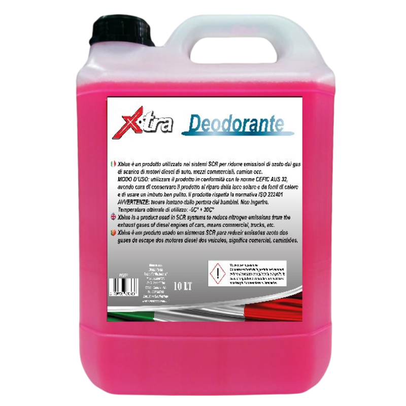 4 Confezioni Deodorante in Latta 5 Litri Fragola