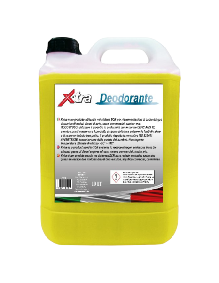 4 Confezioni Deodorante in Latta 5 Litri Vaniglia