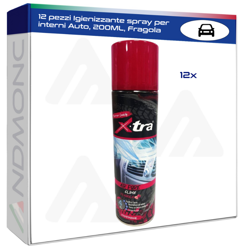 12 pezzi Igienizzante spray per interni Auto,...