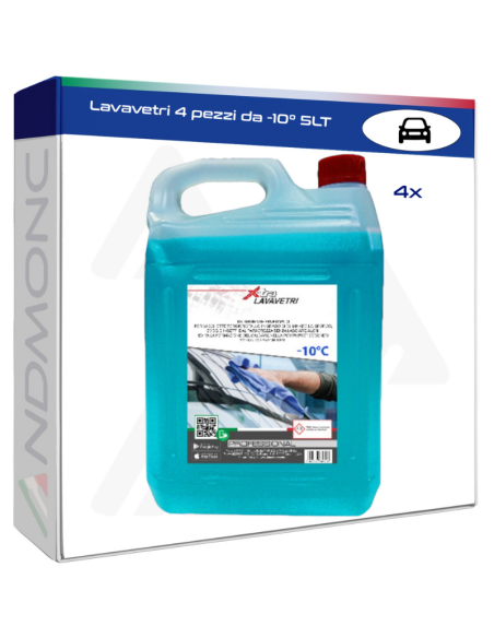 Lavavetri 4 pezzi da -10° 5LT