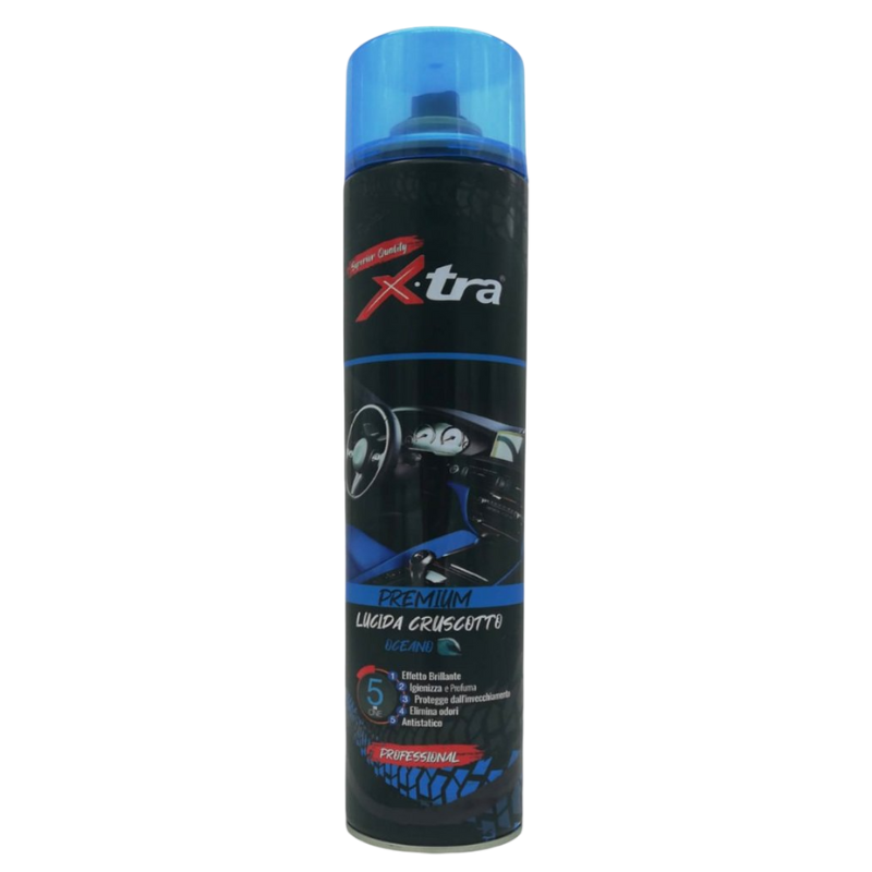 12 Pezzi Lucida Cruscotto Premium Oceano 600 ML