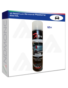 12 Pezzi Lux Rinnova Plastiche 600 ML