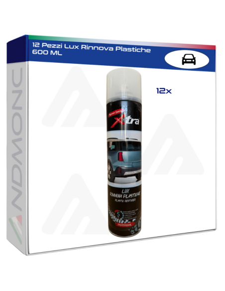 12 Pezzi Lux Rinnova Plastiche 600 ML