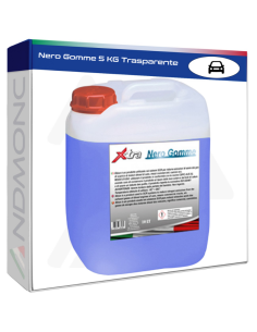 Nero Gomme 5 KG Trasparente
