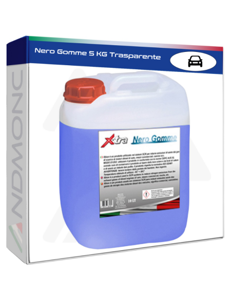 Nero Gomme 5 KG Trasparente