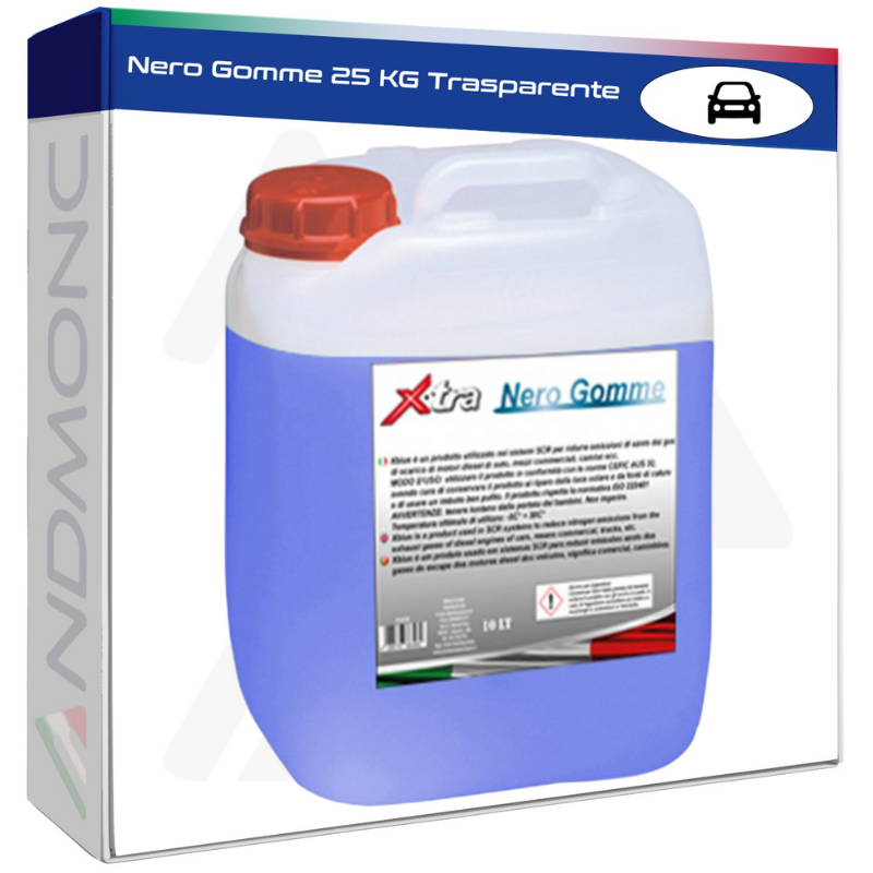 Nero Gomme 25 KG Trasparente