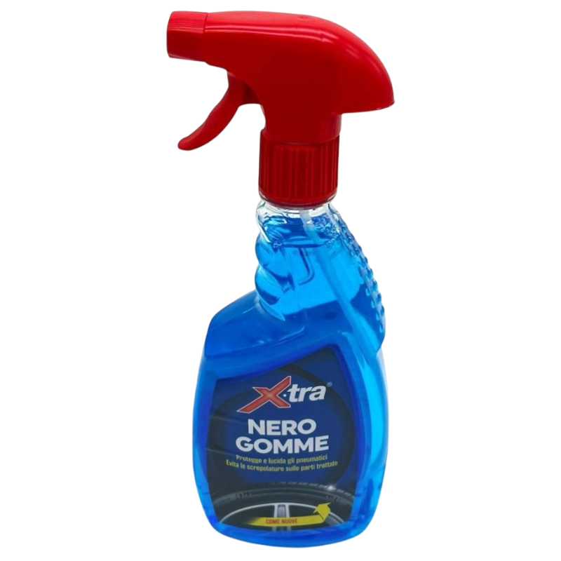 12 Pezzi Nero Gomme Spray 500 ML