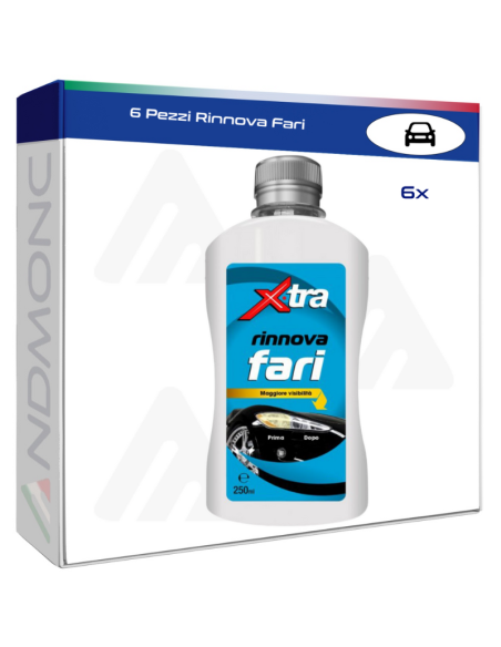 6 Pezzi Rinnova Fari