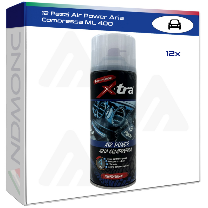 12 Pezzi Air Power Aria Compressa ML 400