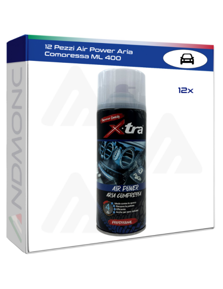 12 Pezzi Air Power Aria Compressa ML 400
