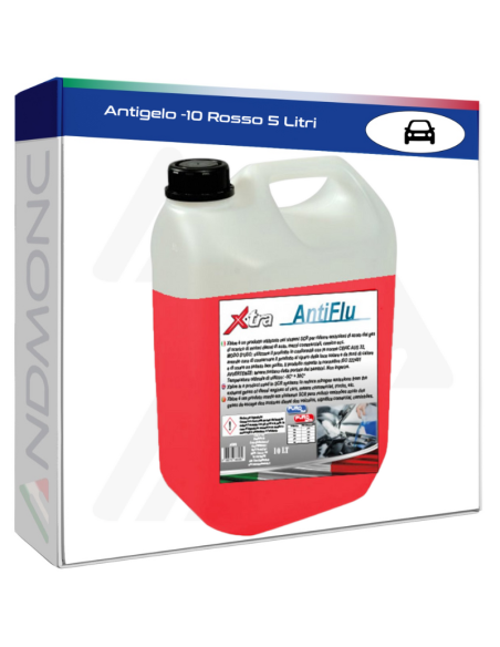 Antigelo -10 Rosso 5 Litri
