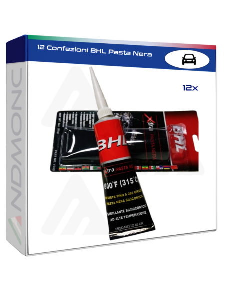 12 Confezioni BHL Pasta Nera