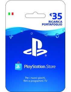 PLAYSTATION LIVE CARD HANG RICARICA 35€