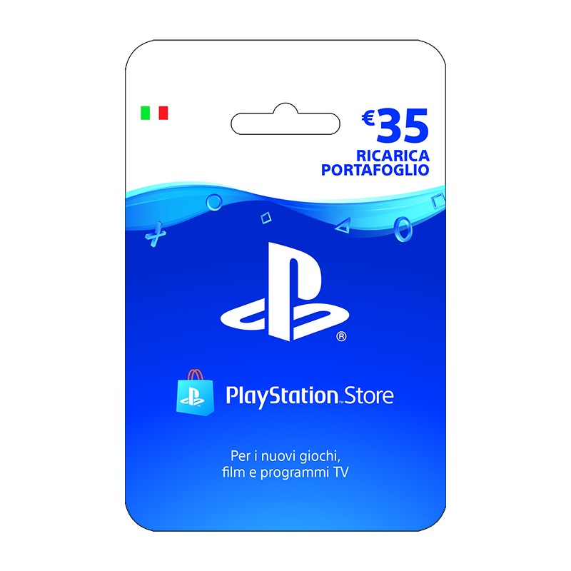 PLAYSTATION LIVE CARD HANG RICARICA 35€