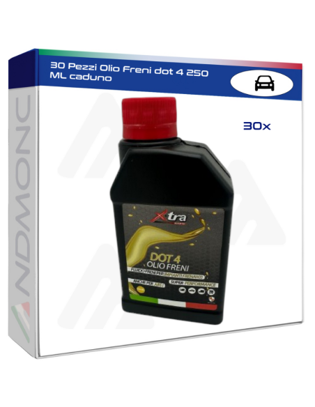 30 Pezzi Olio Freni dot 4 250 ML caduno