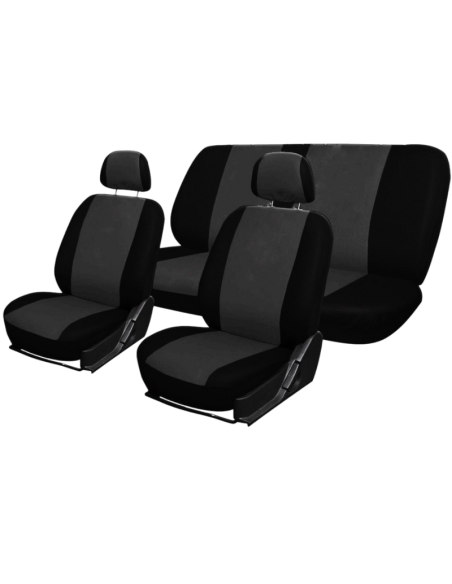 Set coprisedili anteriori e posteriori bicolore, Vari Colori