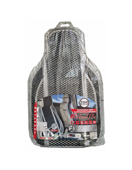 Coppia Schienale con supporto lombare, Montreal Plus, 2 Colori