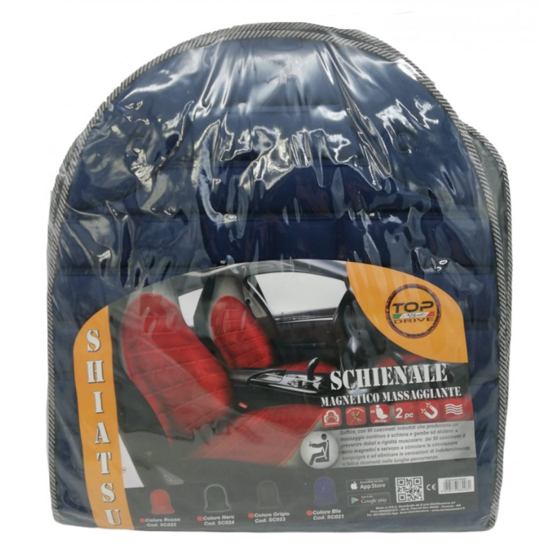 Schienale magnetico massaggiante imbottito...