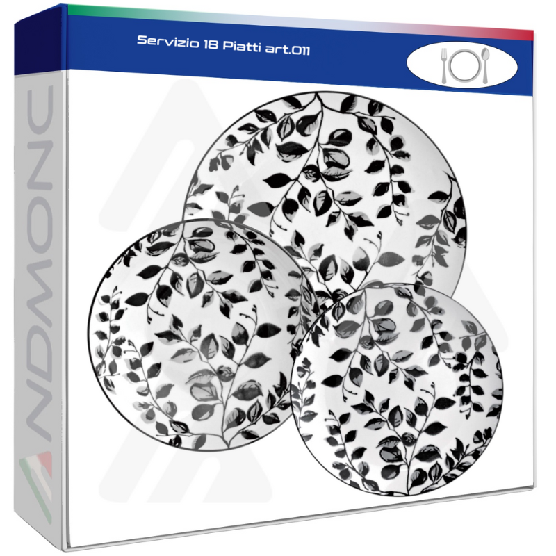 Servizio 18 Piatti art.011