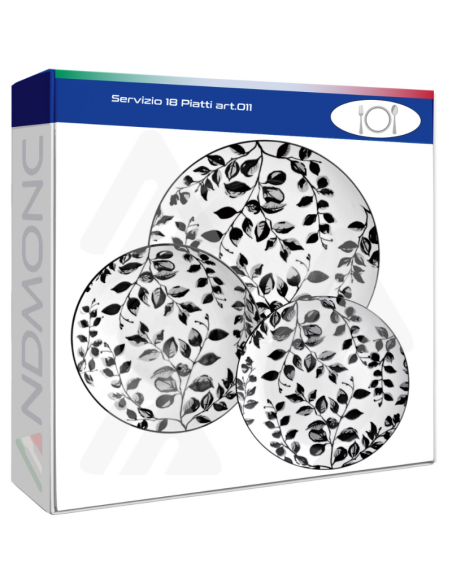 Servizio 18 Piatti art.011