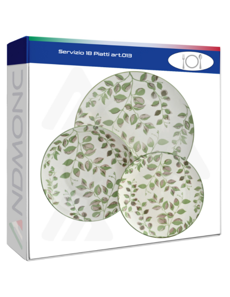 Servizio 18 Piatti art.013
