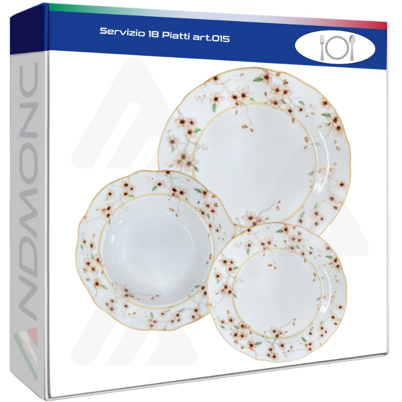 Servizio 18 Piatti art.015
