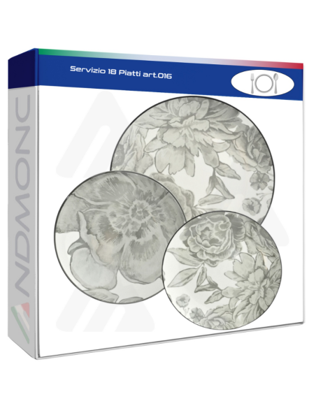 Servizio 18 Piatti art.016