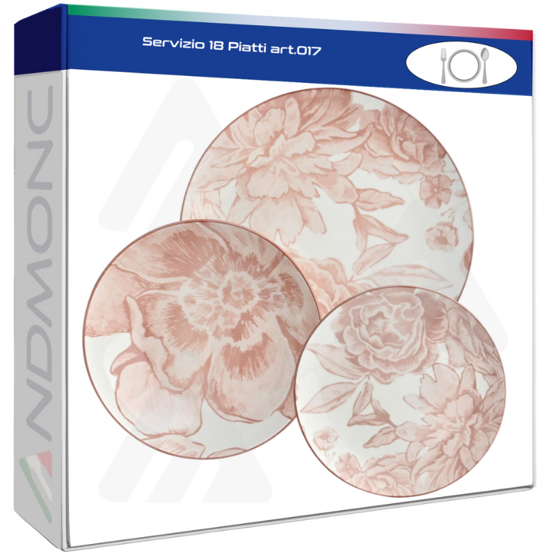 Servizio 18 Piatti art.017