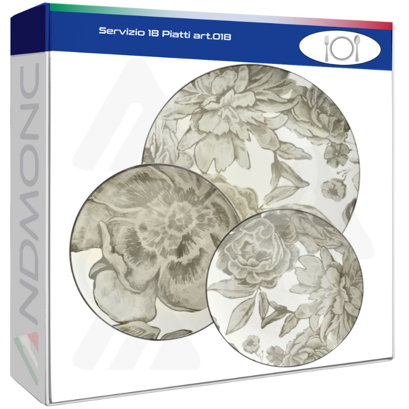 Servizio 18 Piatti art.018