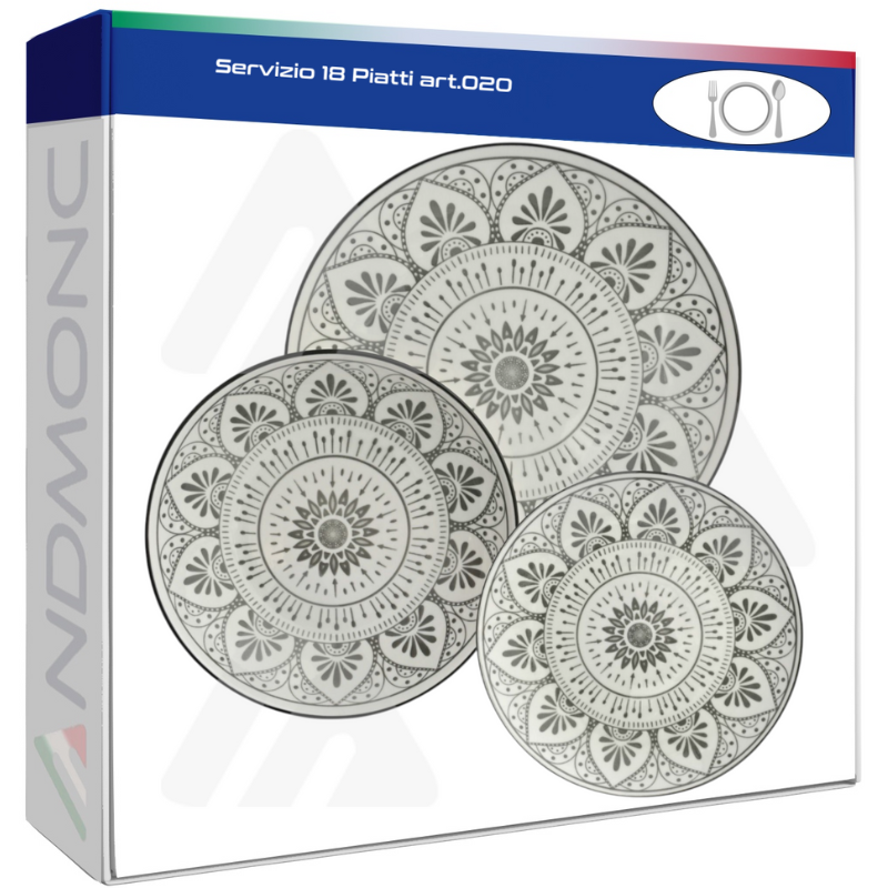 Servizio 18 Piatti art.020