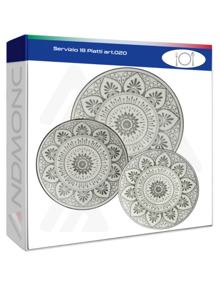 Servizio 18 Piatti art.020