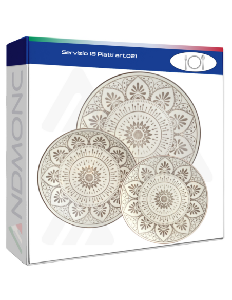 Servizio 18 Piatti art.021